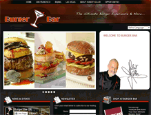 Tablet Screenshot of burger-bar.com