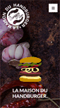 Mobile Screenshot of burger-bar.fr